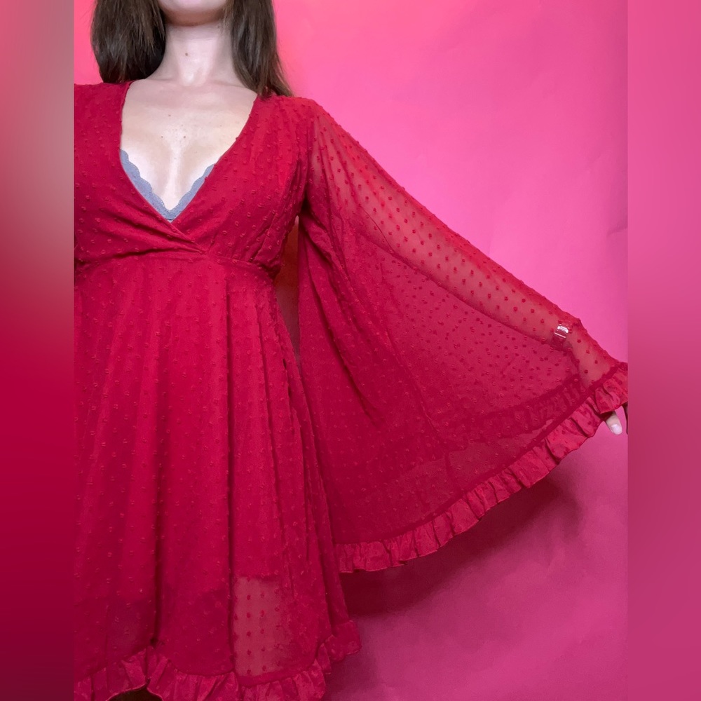 Red dress